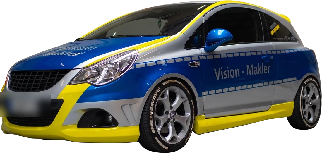 Policen Fahndung Fahrzeug im Polizei-Design – freigestellt